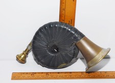 Antique French Horn Leather