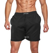 Men Cargo Plain Shorts