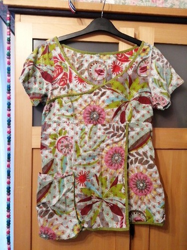 Gorgeous indian cotton blouse - cotton,