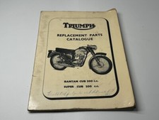 Triumph Bantum Cub & Super Cub 200cc Replacement Parts Catalogue