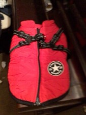 UK Dog Autumn Winter Vest Pet Puppy Dog Warm Padded Coat Harness Zip Jacket