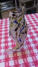 Murano glass vase fish 22cm retro vintage 60's / 70's