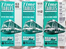 Reading Buses Set Of 3