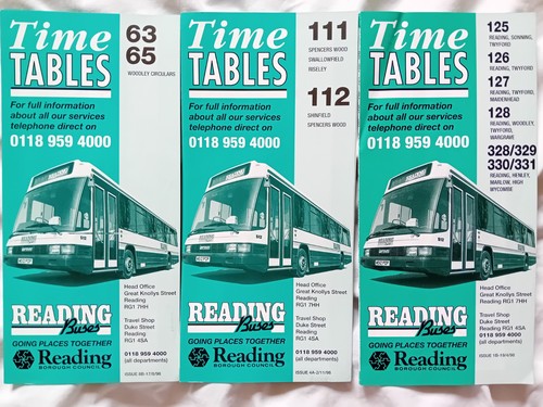 Reading buses set - reading, of