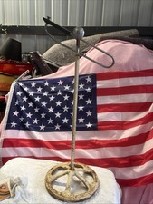 Vintage Duo Ray Industrial Look Lamp Stand Great For Making Unusual Floor Lamp