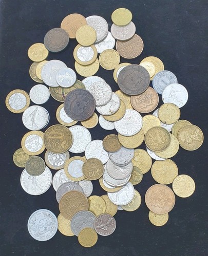 Job lot old coins - lot, from
