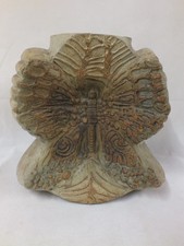 Vintage Bernard Rooke Butterfly Shape Vase - 10" - Signed BR (Hol)