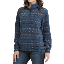 Cinch Ladies Blue Polar Fleece