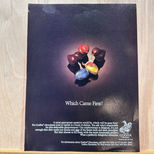 1990 godiva chocolatiers - 1990,