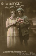 France RPPC French Couple: Oh