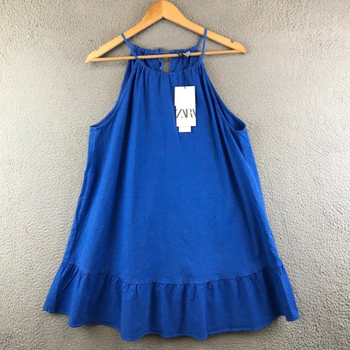 New zara royal - royal, halter