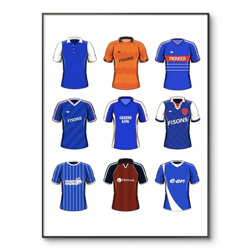 Ipswich football poster - ipswich,