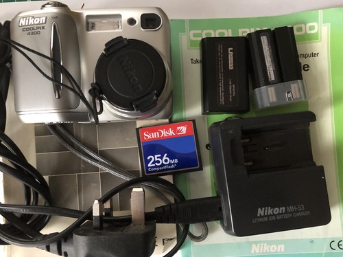 Nikon coolpix 4300 with - coolpix, mh-53