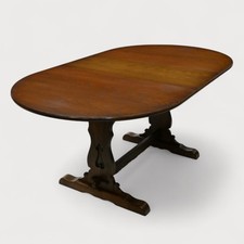 Extending Oak Dining Table Old Charm Seats Up to 8 Extended FREE UK Delivery*