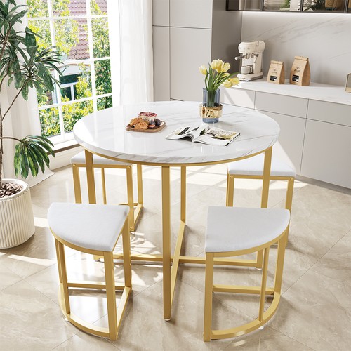 80cm round dining table - dining, set