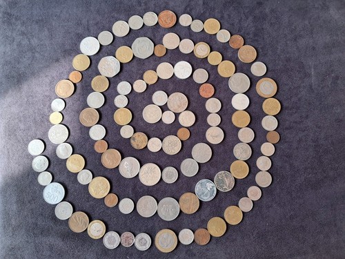 World coin job lot 511g - world,