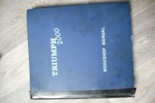 ORIGINAL TRIUMPH 2000 AND 2500
