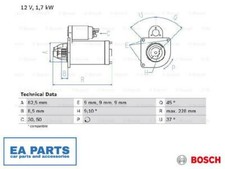 Starter for ALFA ROMEO FIAT