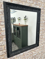 Large Decorative Black Ornate