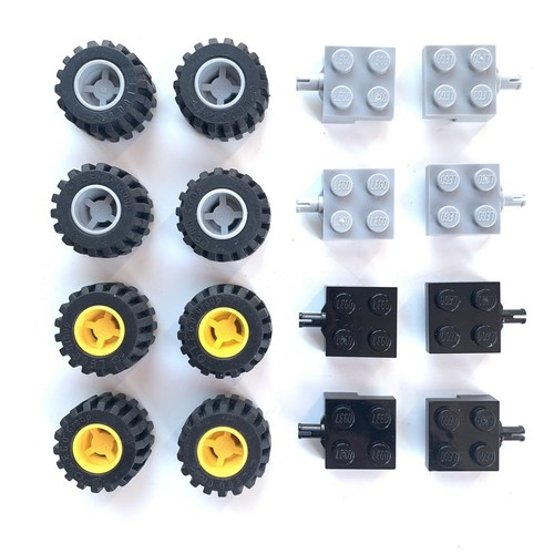 Lego wheels tyres axles - wheels,