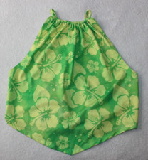 Green & Yellow Floral Halter