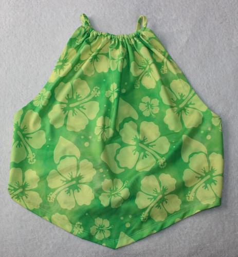 Green yellow floral - green,