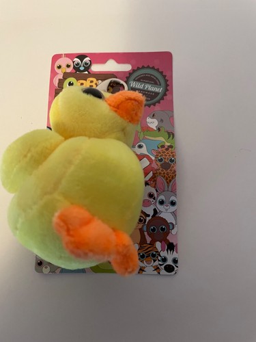 Orbys duck soft toy - with, clip