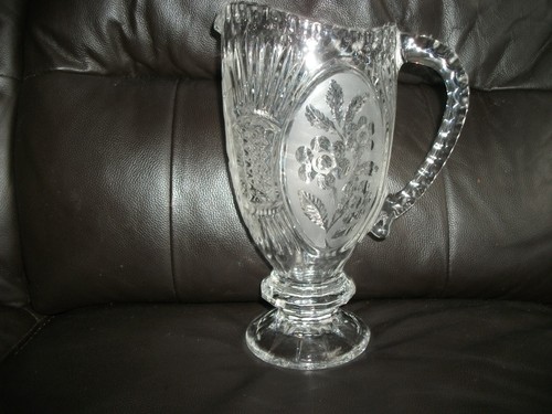 Large 19th century - cut, crystal