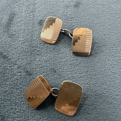 Vintage art deco cufflinks - vintage,