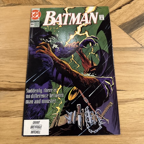 Batman 464 1991 black - batman, black-wolf