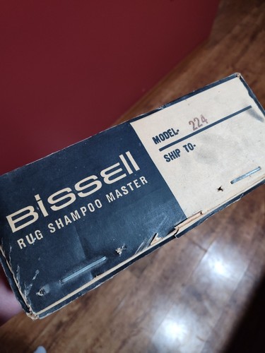 Vtg bissell shampoo master - ,