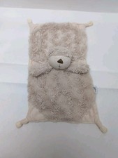 Mamas And Papas Crumble Bear Baby Blanket Blankie Soft Toy Comforter 