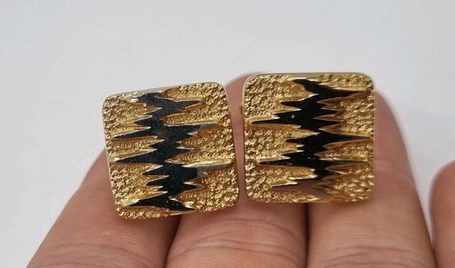 Pair vintage gold plated - pair,