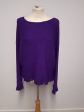 Italian Purple Ladies Jumper