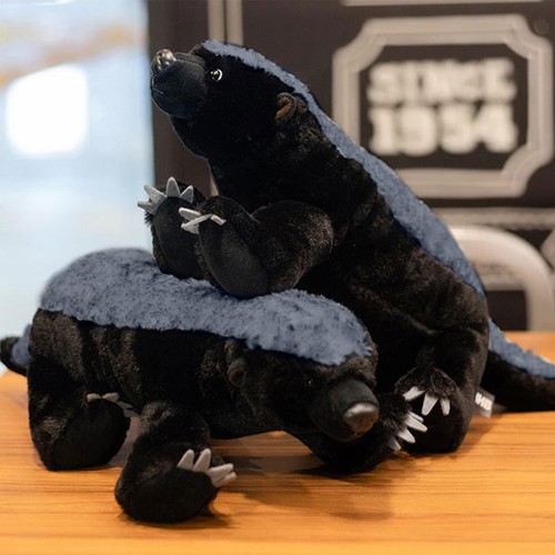 Honey badger realistic plush - badger,