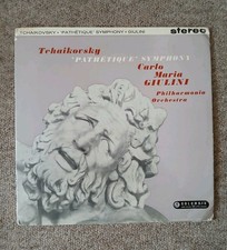 SAX 2368 B/S Tchaikovsky "Pathetique" Symphony Philharmonia 1961 Stereo Vinyl LP