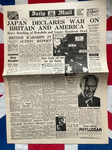 Reproduction december 1941 ww2 - 1941,