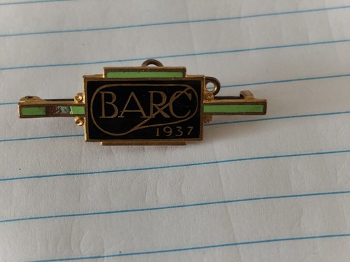Brooklands barc car badge - brooklands,