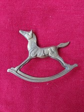 Vintage Large Brass Rocking