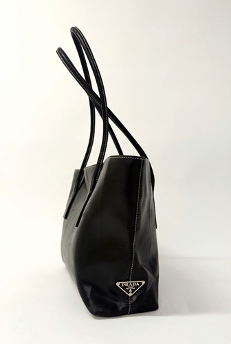 Vintage prada black leather - vintage,