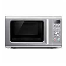 Sage The Compact Wave Soft Close Microwave SMO650SIL 25 Litre 800 Watts Silver,