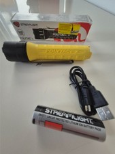 PolyTac X USB 600 lumens Dual Fuel Tactical flashlight with SL-B26 Yellow #88614
