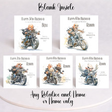 Hells angel birthday card - hells,