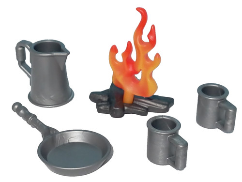 Playmobil bonfire and - playmobil,