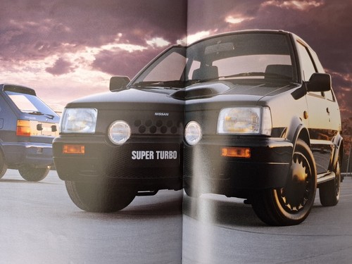 0822 nissan march super turbo - 0822,