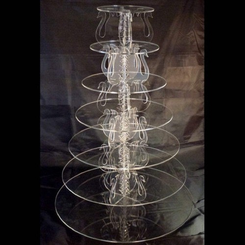 Seven tier swan design - tier,