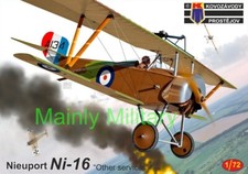 Kovozavody Prostejov 1/72 Nieuport Ni-16 'Other Services'