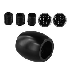 Manual Car Racing Gear Stick Shifter Lift up Reverse Shift Knob 5/6 Speed Black