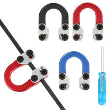 Archery Compound Bow Metal D Loop Release Bow String Nock Ring Buckle Hunting