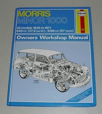 Repair manual morris minor - morris,